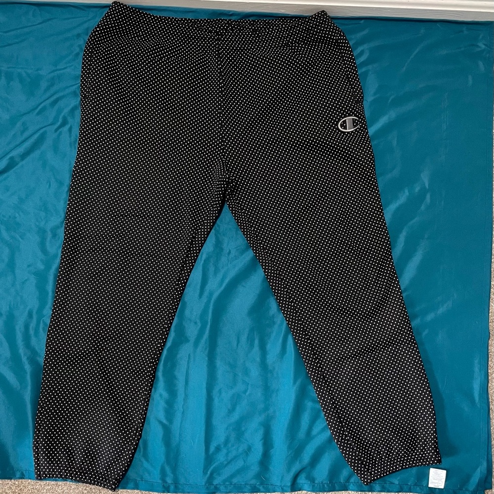 black 2xl champion sweatpants